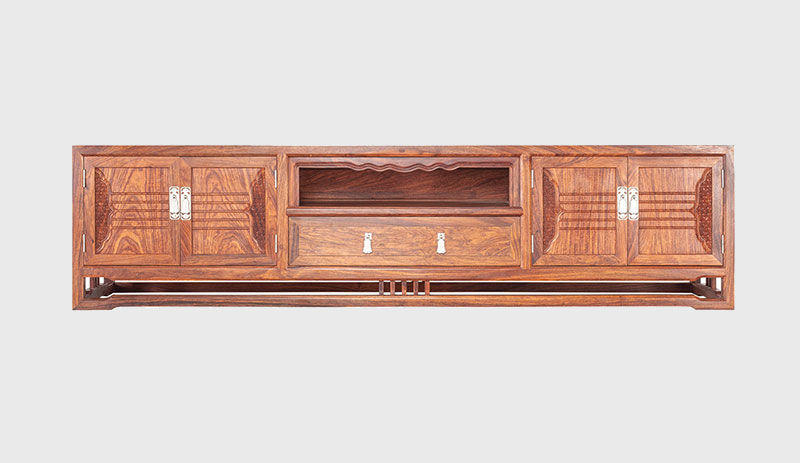 朝阳刺猬紫檀电视柜低柜现代中式全实木电视柜客厅高低柜